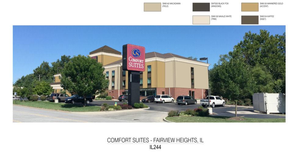 Comfort Suites Fairview Heights Dış mekan fotoğraf